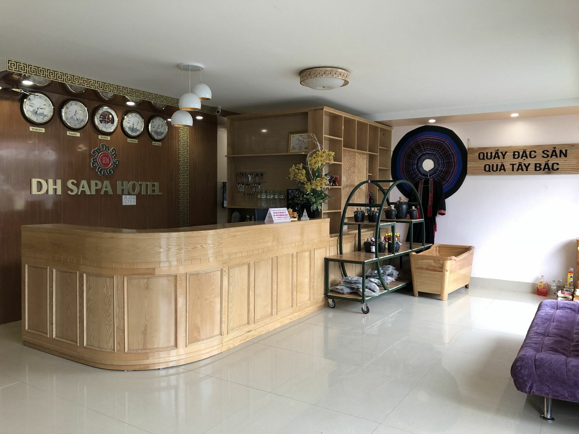 Dh Sa Pa Hotel Екстериор снимка